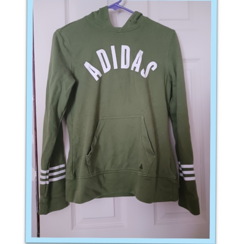 Adidas sweater with hood